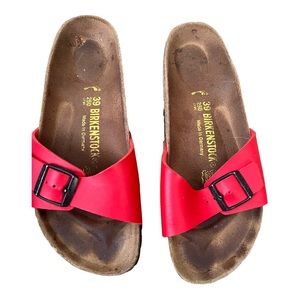 BIRKENSTOCK Madrid Cherry Red sandal 39 9